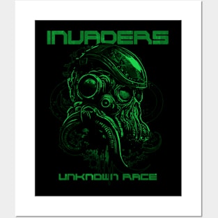 Invaders Unknown Race Posters and Art